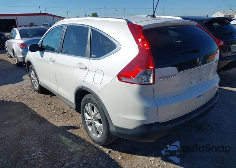 2012 Honda Cr-V Ex-L from USA, damaged, VIN 5J6RM4H77CL037287